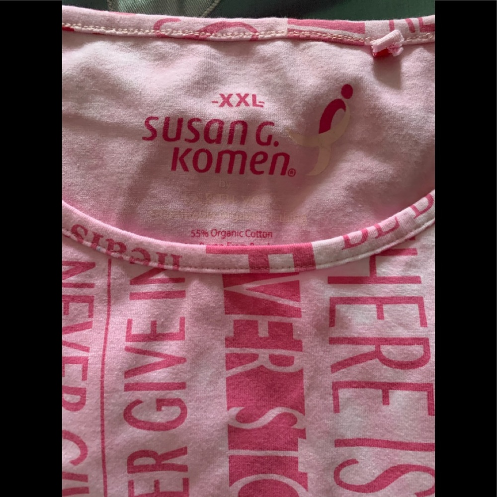 Susan Komen long sleeve shirt